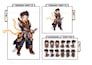 create pixel art character, battle sprite, overworld sprite, sprite sheet, asset